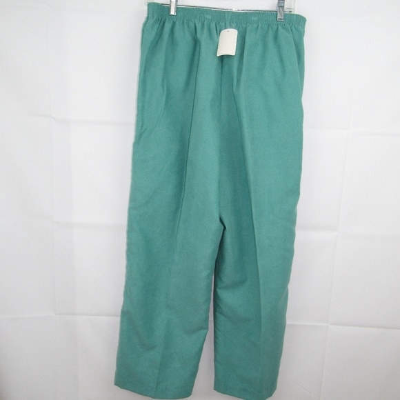 Alfred Dunner Casual Pants Size 16 Elastic Waist - Picture 4 of 5